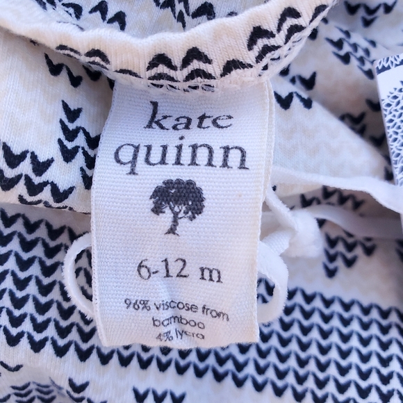 NWT Kate Quinn Cardigan Button Top Nordic Snowflake Bamboo Baby 6-12 Months - Picture 4 of 5